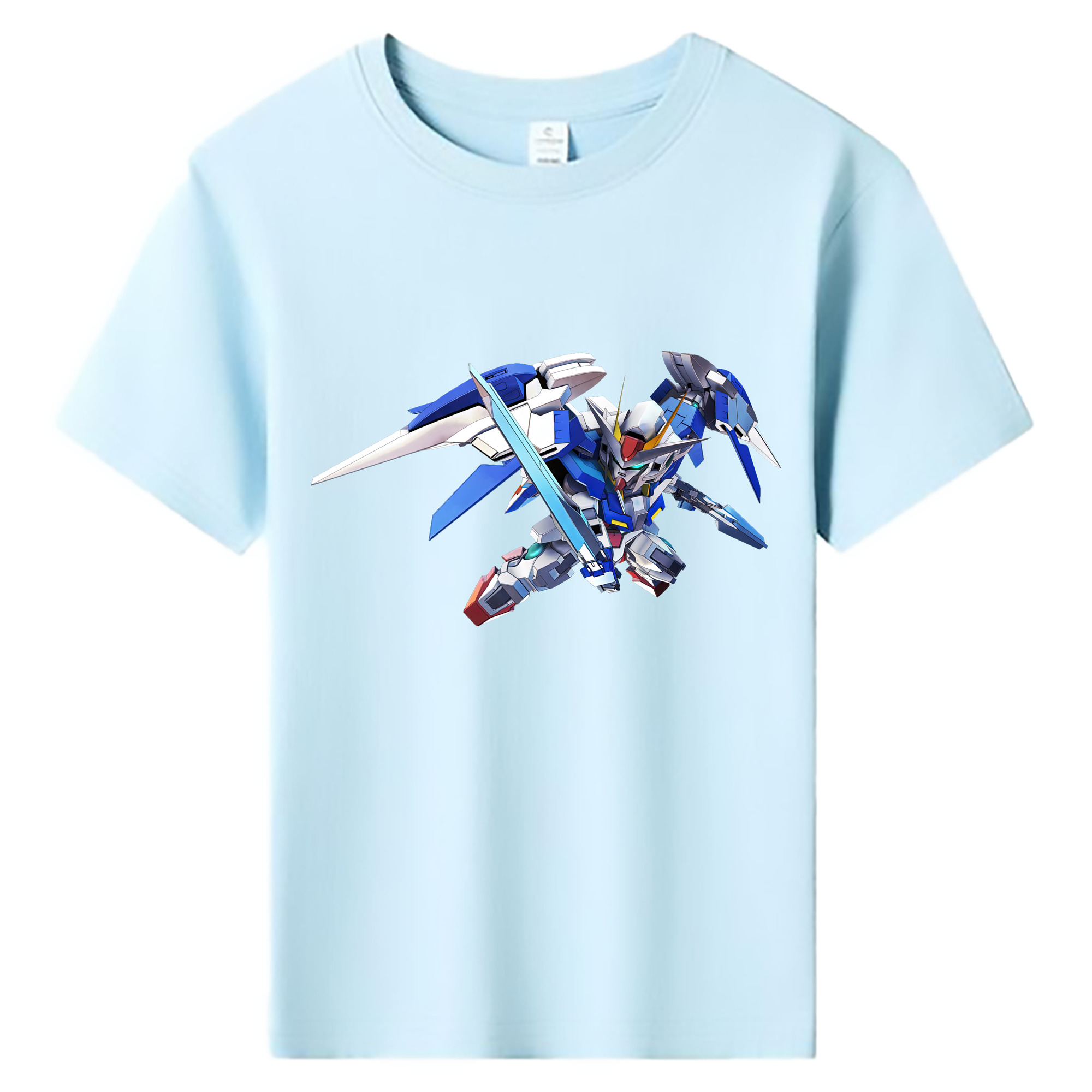 （画像用） 機動戦士ガンダム Mobile Suit Gundam 綿100％キッズTシャツ（フロントプリント）